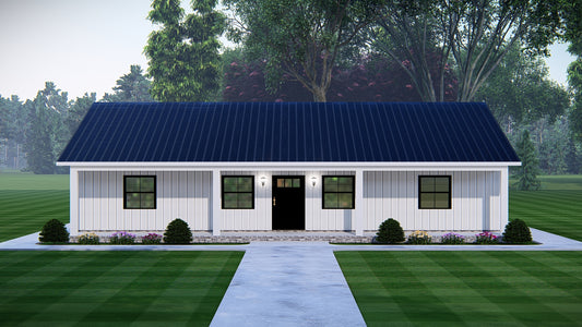 Lavender Bloom Cottage Affordable House Kit