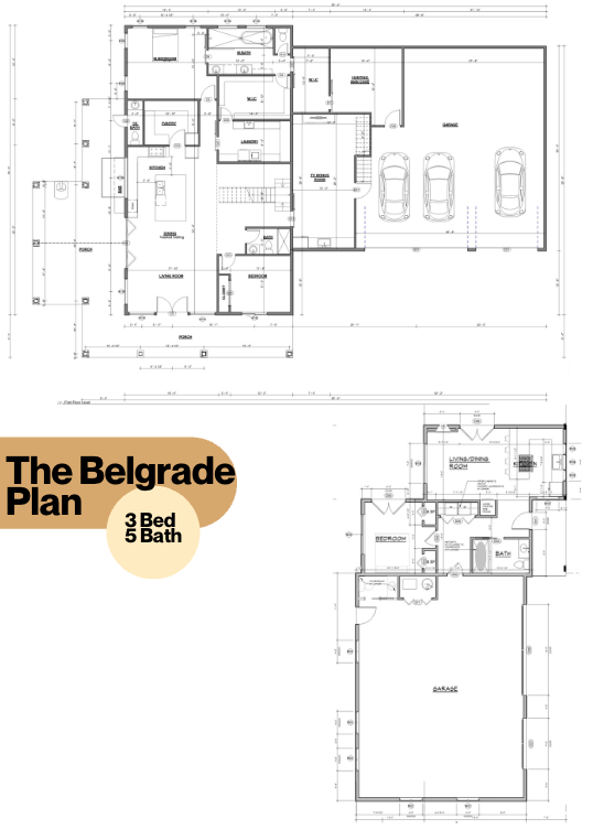 The Belgrade Barndominium House Kit