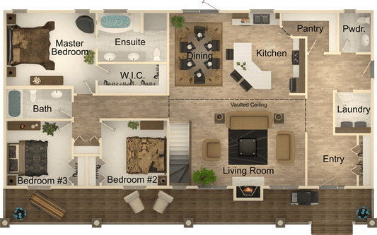 The Country Life House Kit - Home Kit