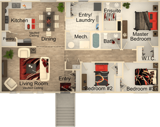 Maple Leaf Cottage House Kit - Home Kit