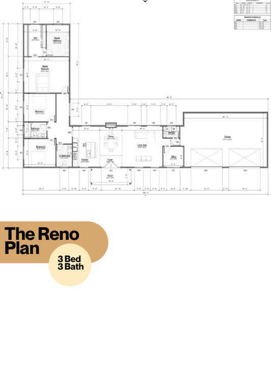 The Reno Barndominium House Kit