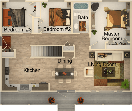 Teton Trails House Kit - Home Kit