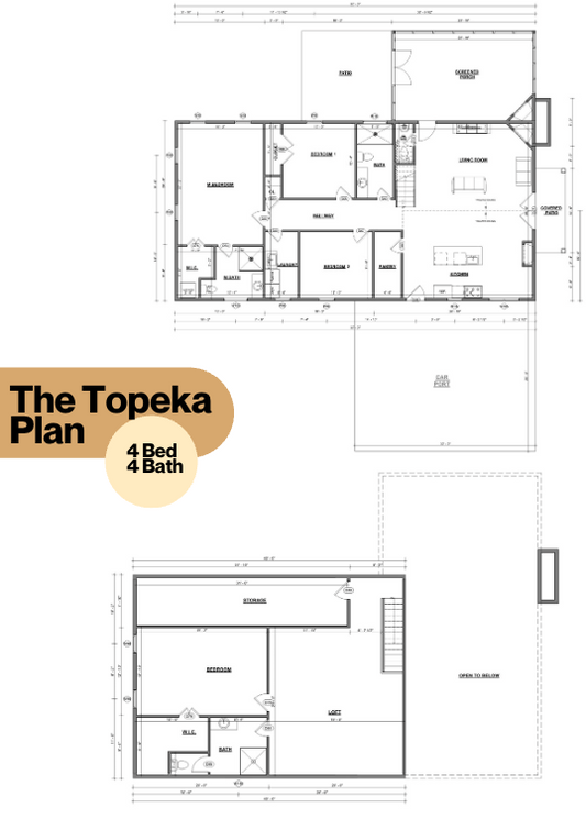 The Topeka Barndominium House Kit