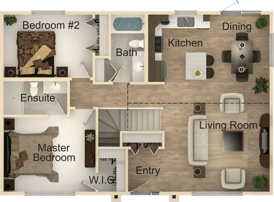 Zion Overlook House Kit - Home Kit