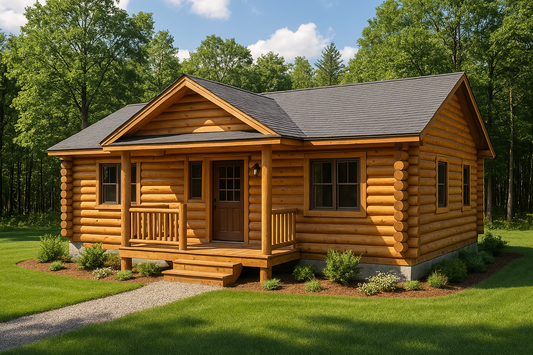 Windy Willow Log Home Plan - Log Home Kit