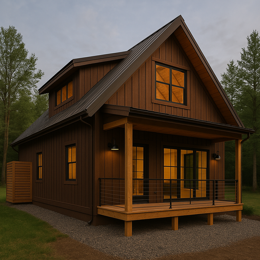 The Summer Haven Log Home Plan - Log Home Kit