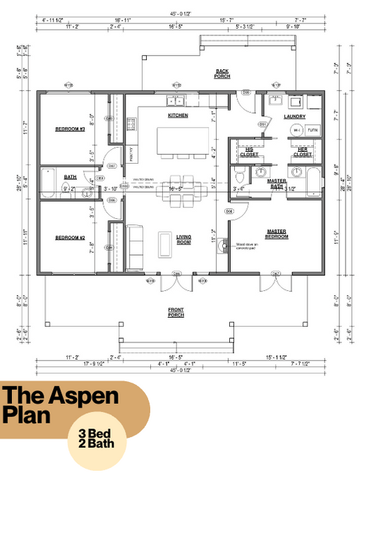 The Aspen Barndominium Kit