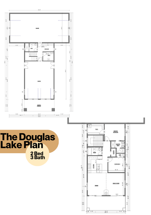 The Douglas Lake Barndominium House Kit
