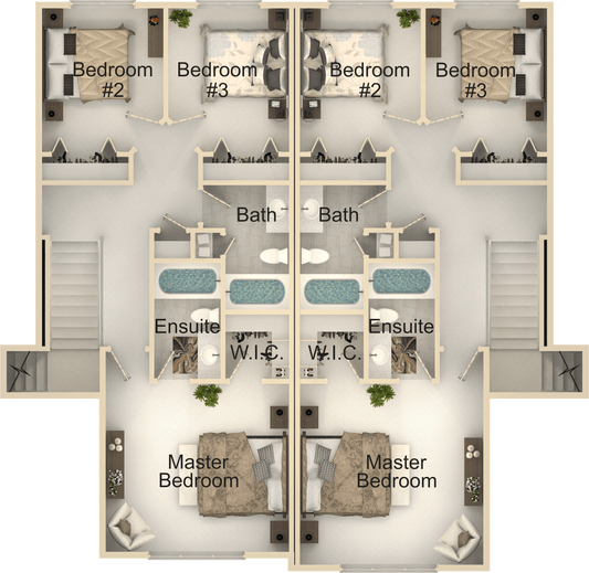 Dual Bliss Duplex House Kit - Duplex Home Kit