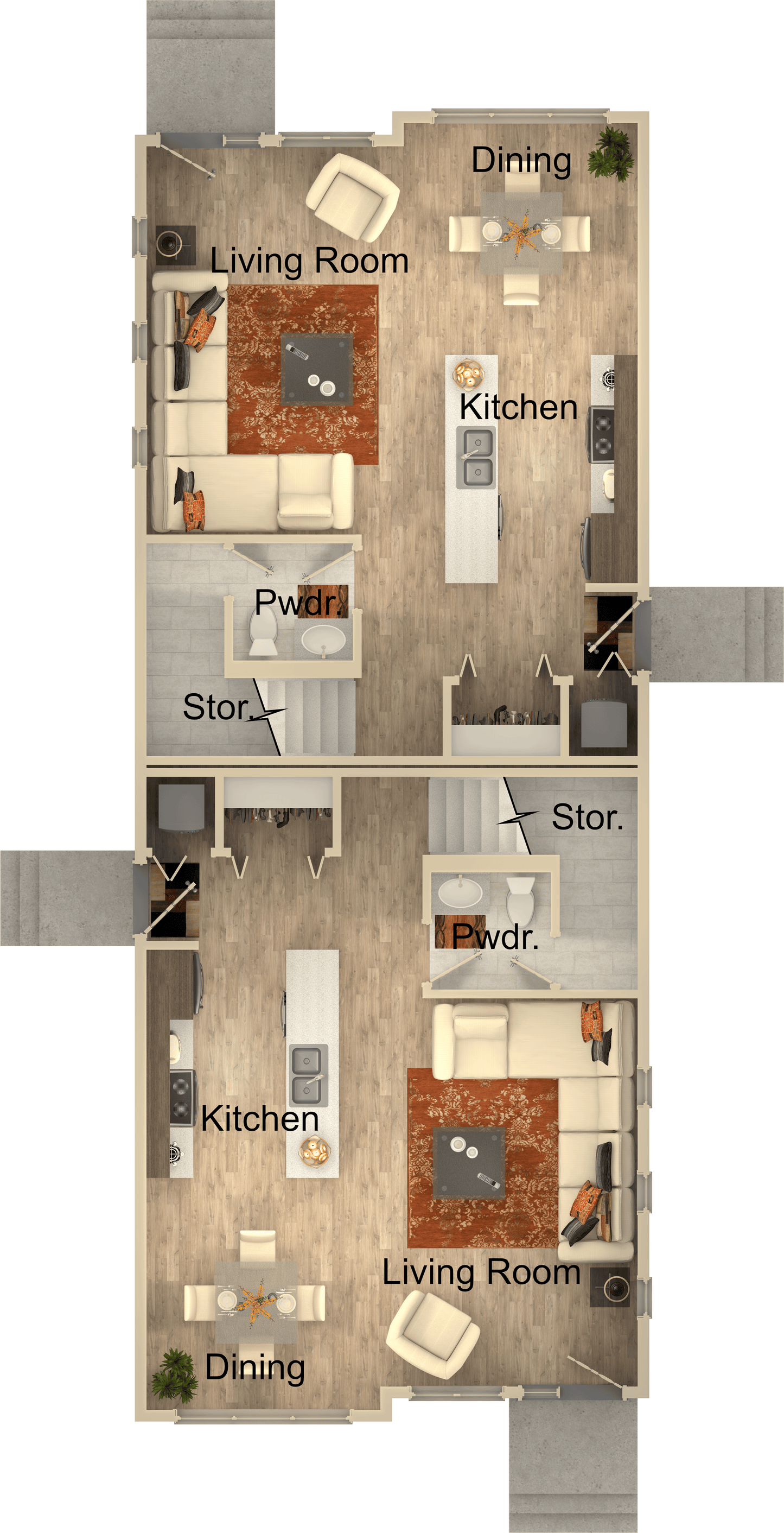 Duo Nest Duplex House Kit - Duplex Home Kit