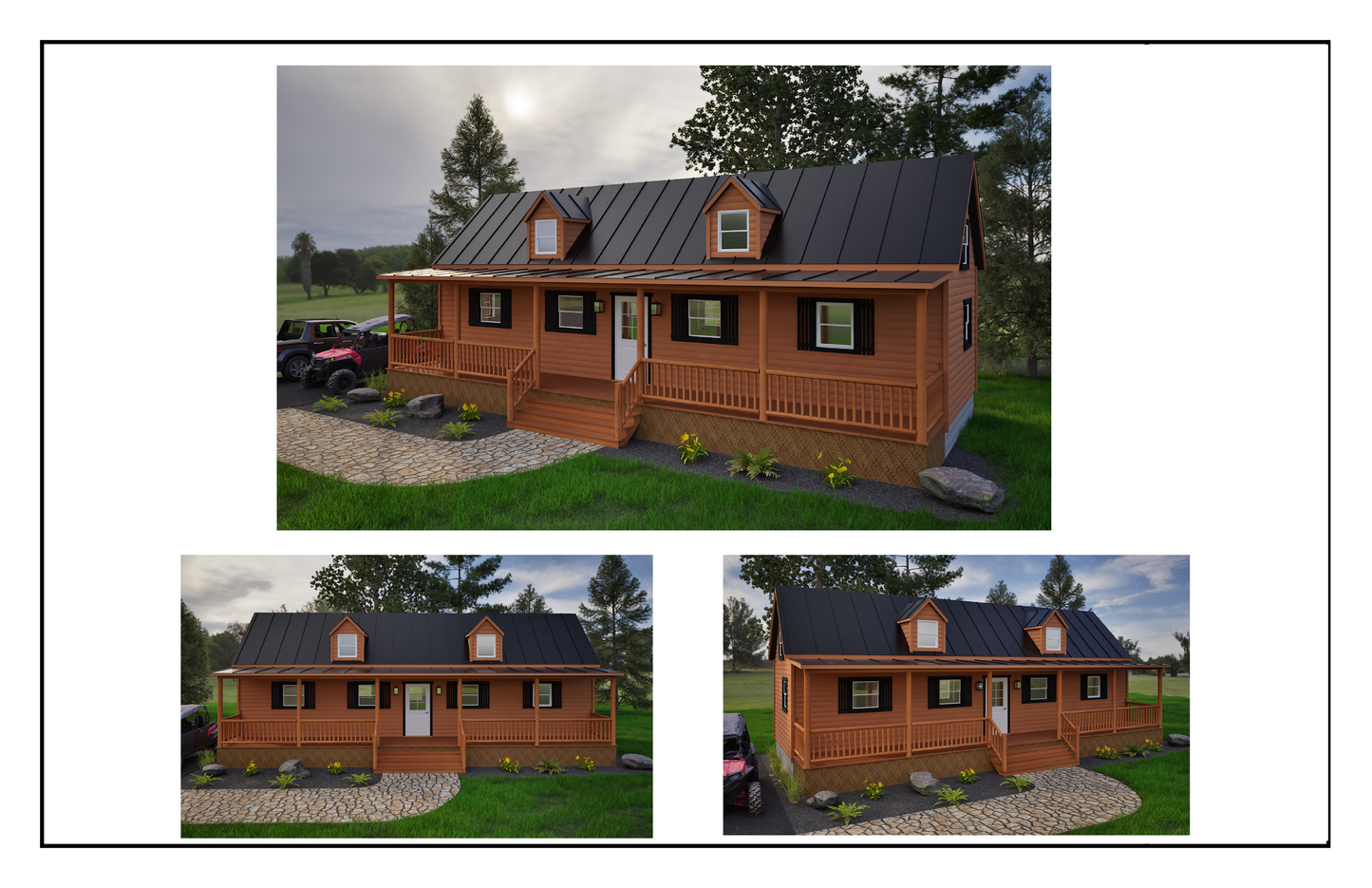 FLOOR PLAN #201 - 3 BED 2 BATH - BIG BERTHA 3.0