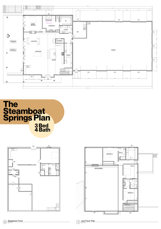 The Steamboat Springs Barndominium House Kit