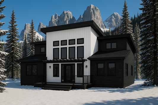 Mountain Views Retreat House Kit - Home Kit